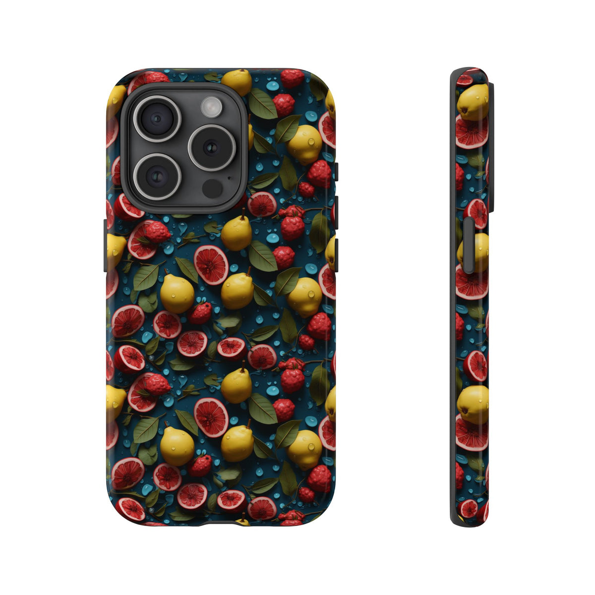 Fruit Pattern Phone Case – Vibrant & Fun Design for Your Smartphone 972