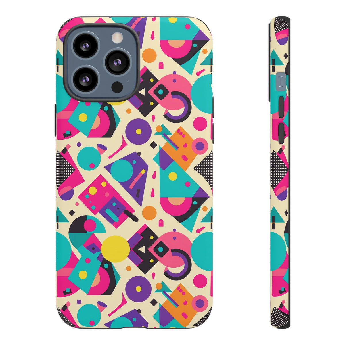 Retro 80s Seamless Phone Case – Vintage Style Meets Modern Protection 199