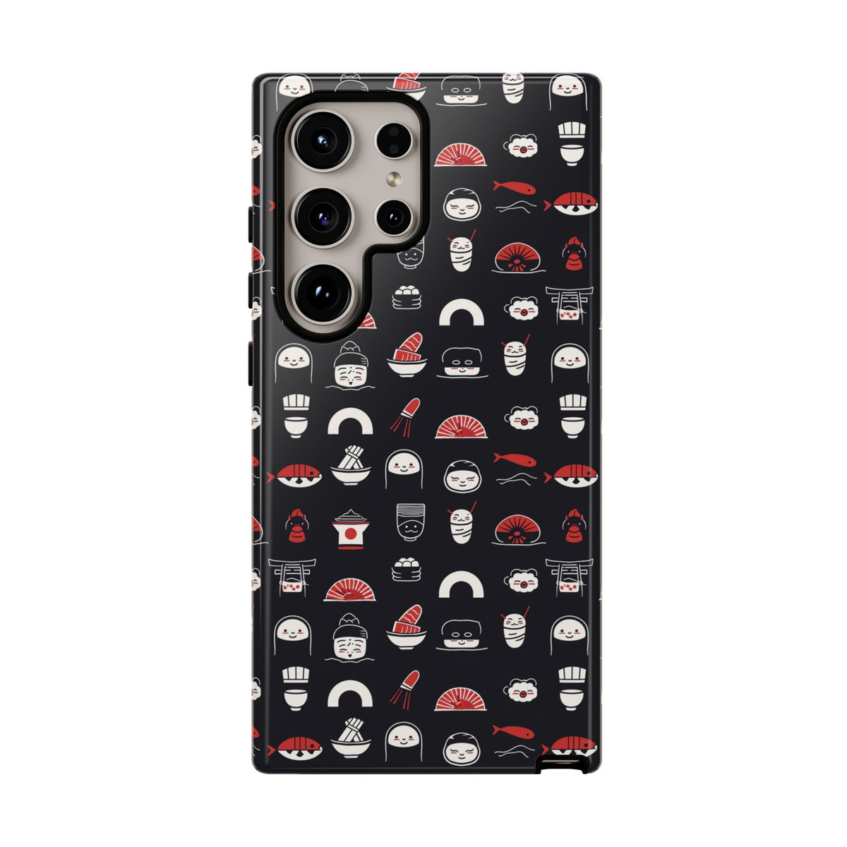 Japanese Pattern Phone Case – Elegant & Timeless Design for Your Phone 456