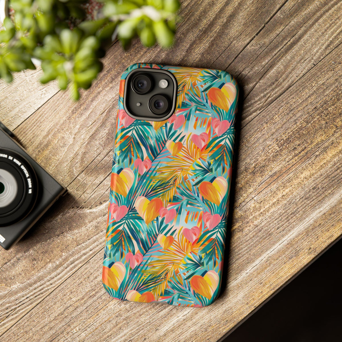 Heart Pattern Phone Case – Stylish & Loving Design for Your Device 824