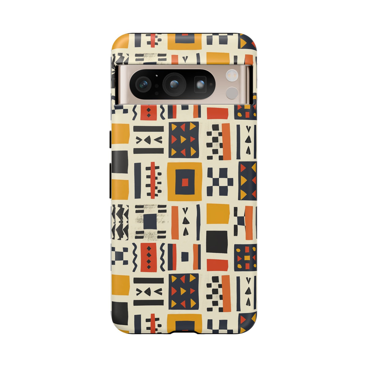 Stylish African Pattern Phone Case – Unique and Vibrant Protection 104