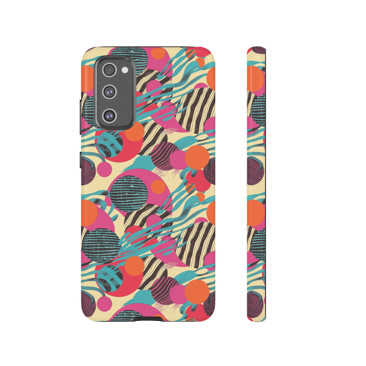 Retro 80s Seamless Phone Case – Vintage Style Meets Modern Protection 167