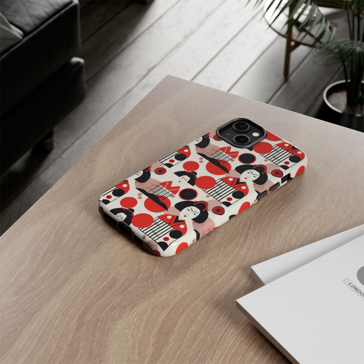 Japanese Pattern Phone Case – Elegant & Timeless Design for Your Phone 018