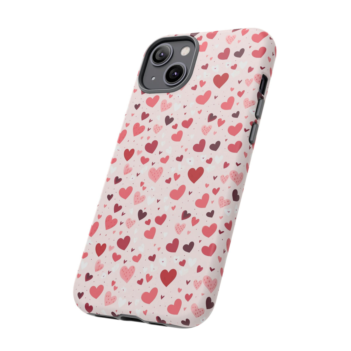 Heart Pattern Phone Case – Stylish & Loving Design for Your Device 817