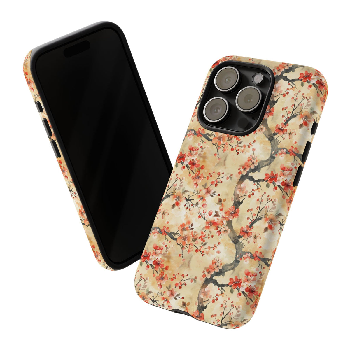 Japanese Pattern Phone Case – Elegant & Timeless Design for Your Phone 007