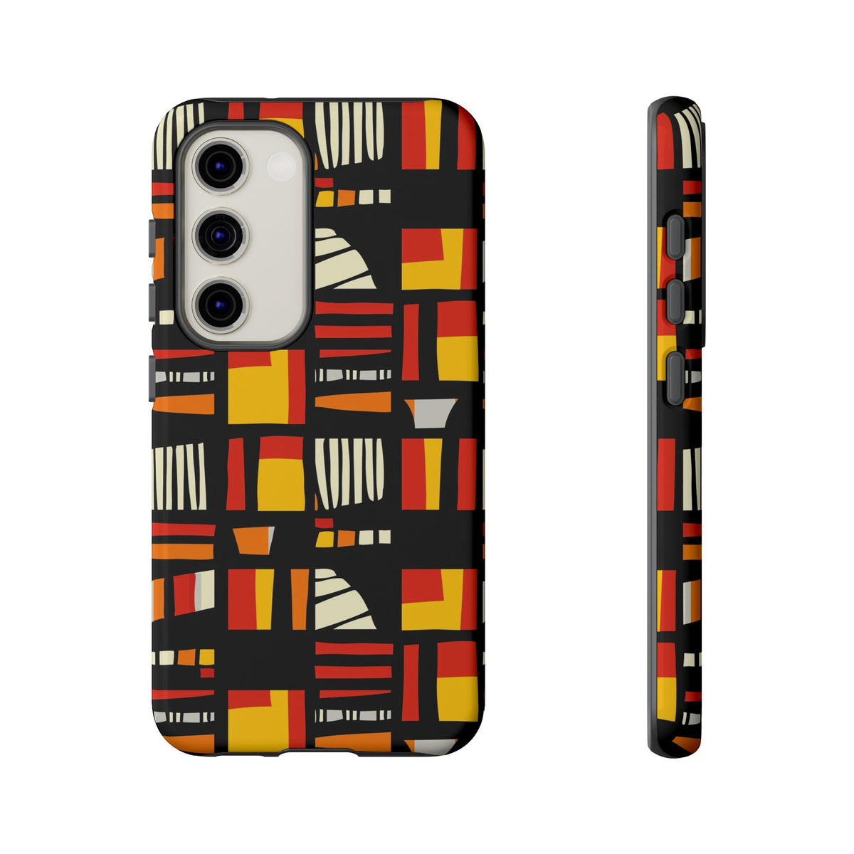 Stylish African Pattern Phone Case – Unique and Vibrant Protection 099