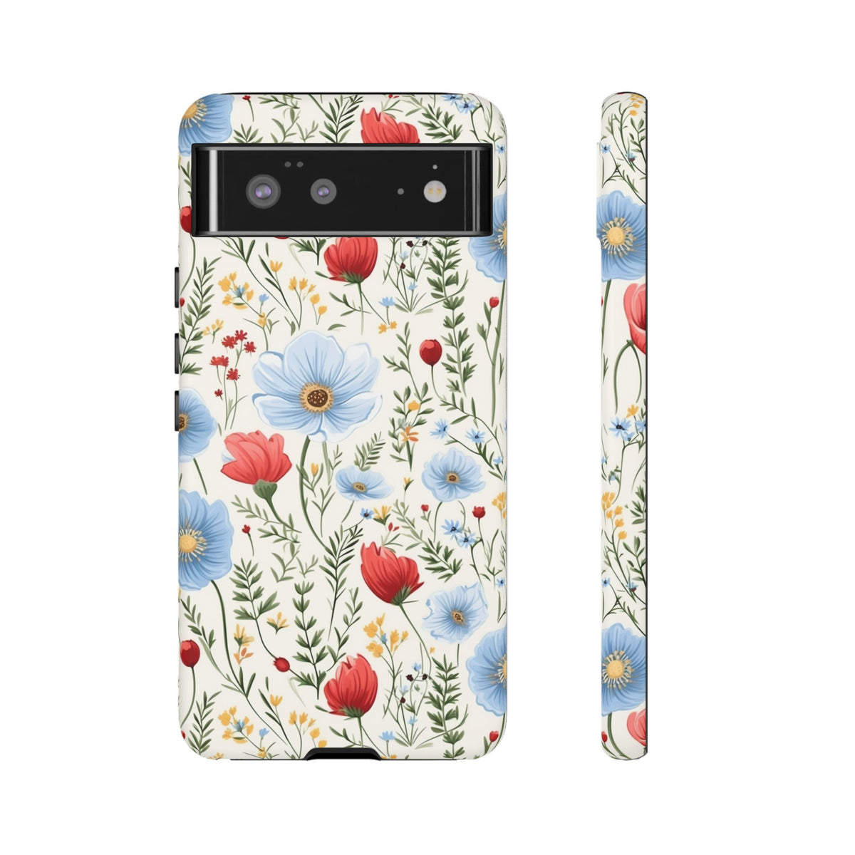 Wildflower Design Phone Case – Beautiful Nature-Inspired Floral Pattern