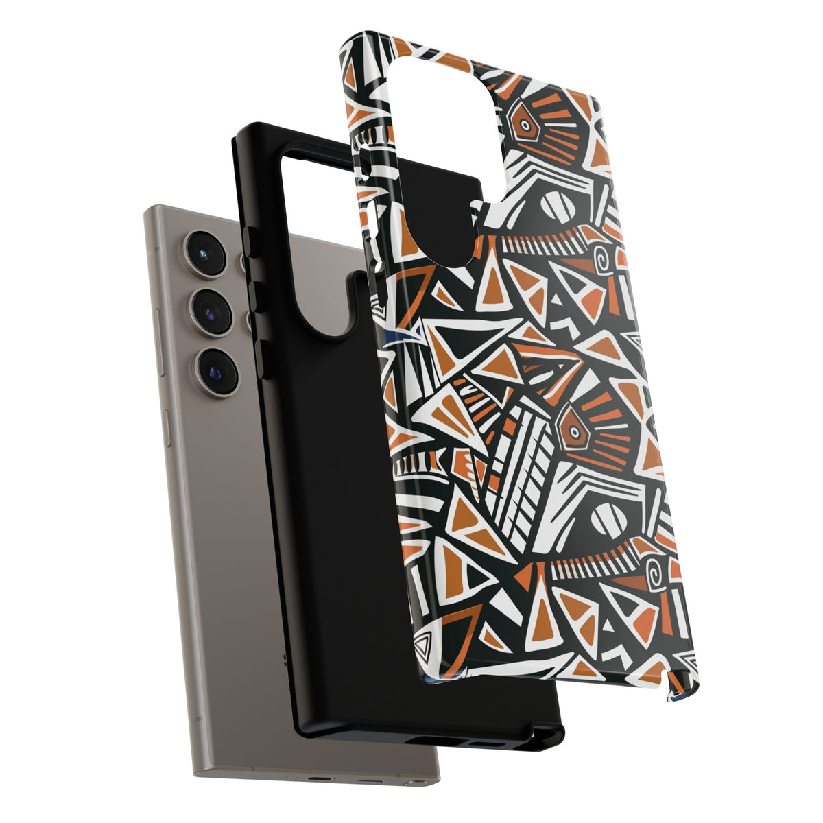 Stylish African Pattern Phone Case – Unique and Vibrant Protection 205