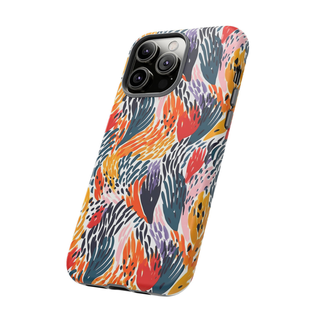 Abstract Painting Design Phone Case – Modern Art-Inspired Phone Cover