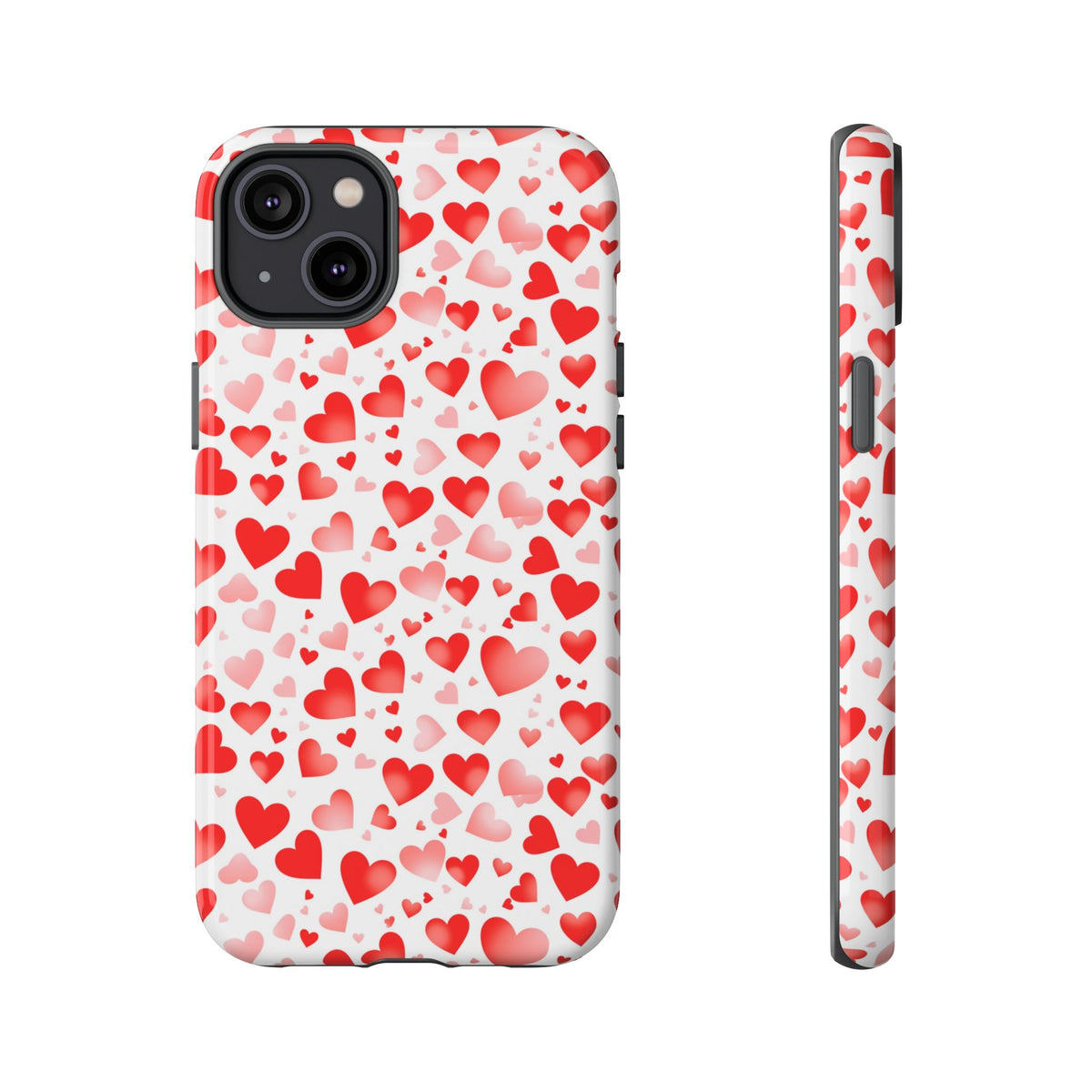 Heart Pattern Phone Case – Stylish & Loving Design for Your Device 231