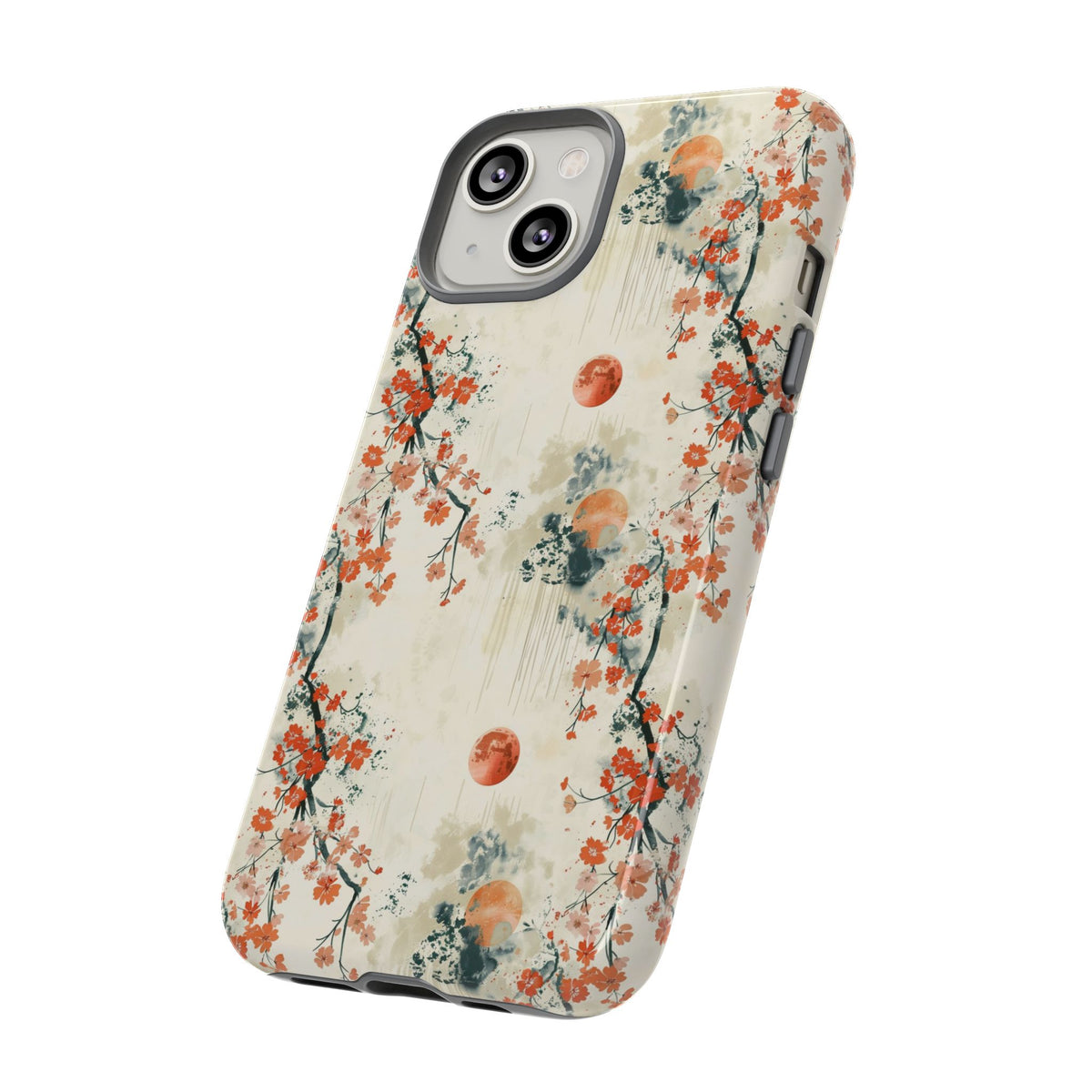 Japanese Pattern Phone Case – Elegant & Timeless Design for Your Phone 075