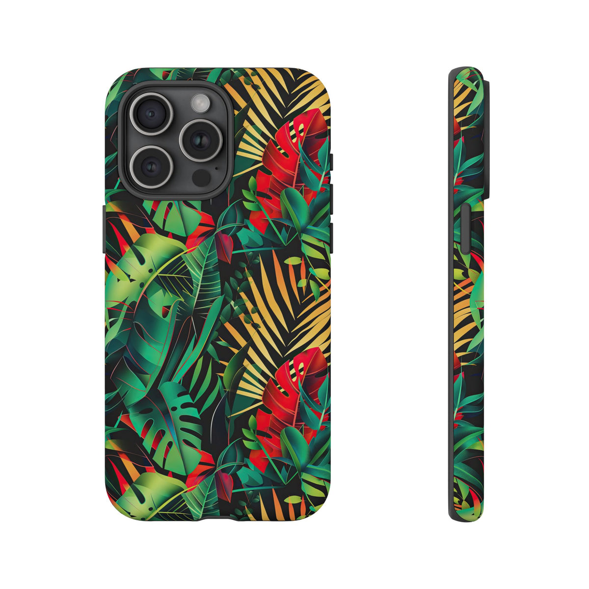 Jungle Collage Phone Case – Vibrant & Durable Nature-Inspired Protection