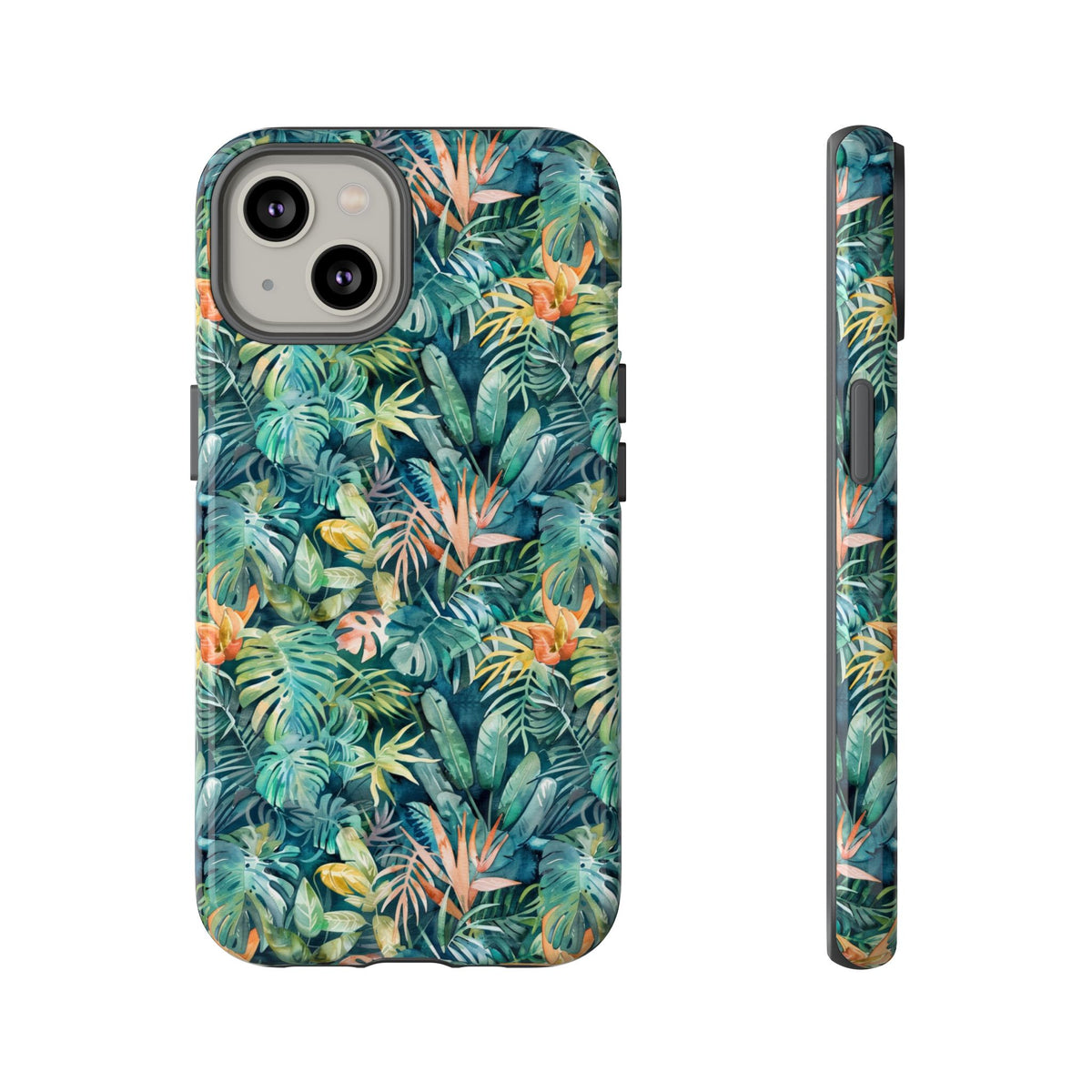 Jungle Pattern Phone Case – Exotic & Lush Design for Your Phone 333