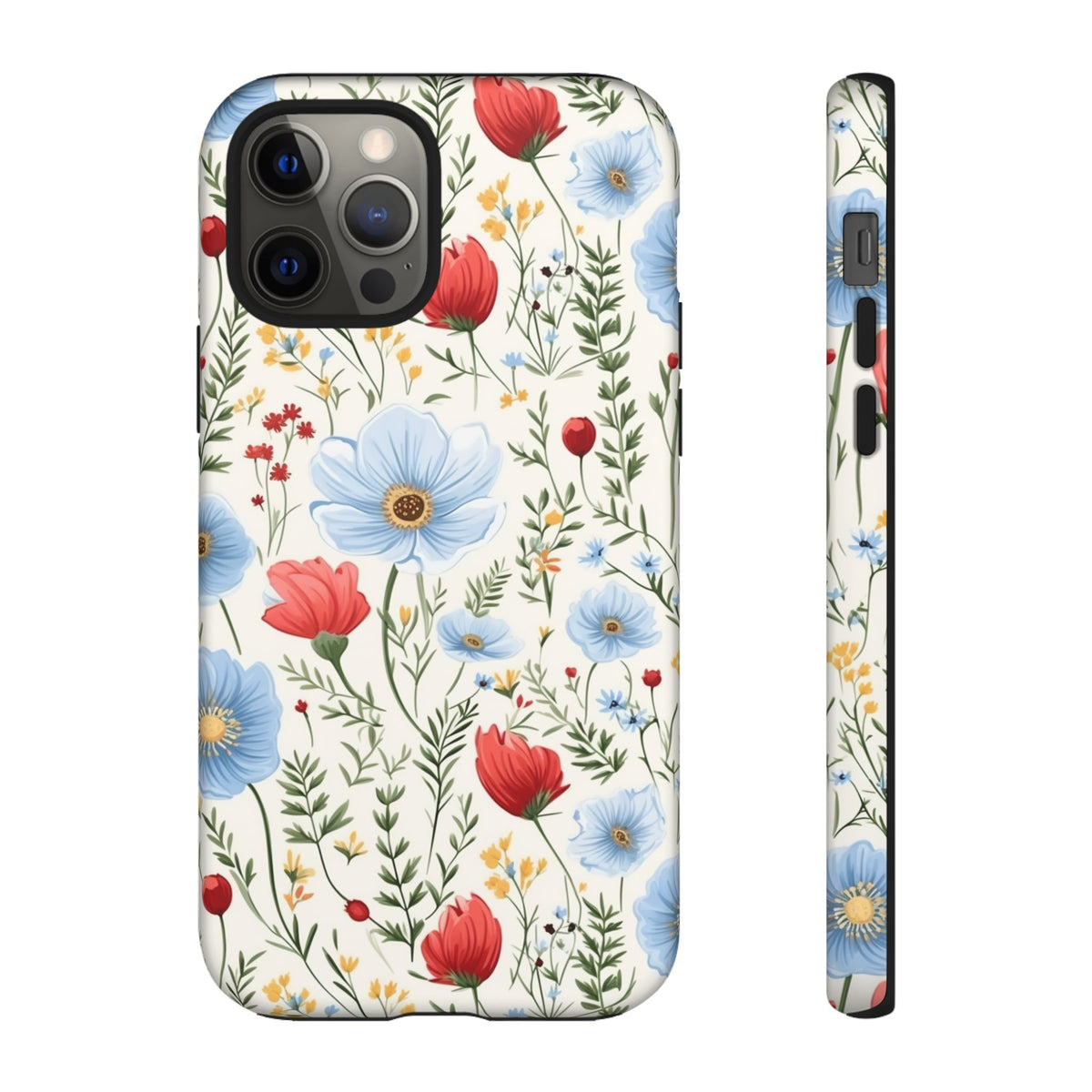 Wildflower Design Phone Case – Beautiful Nature-Inspired Floral Pattern