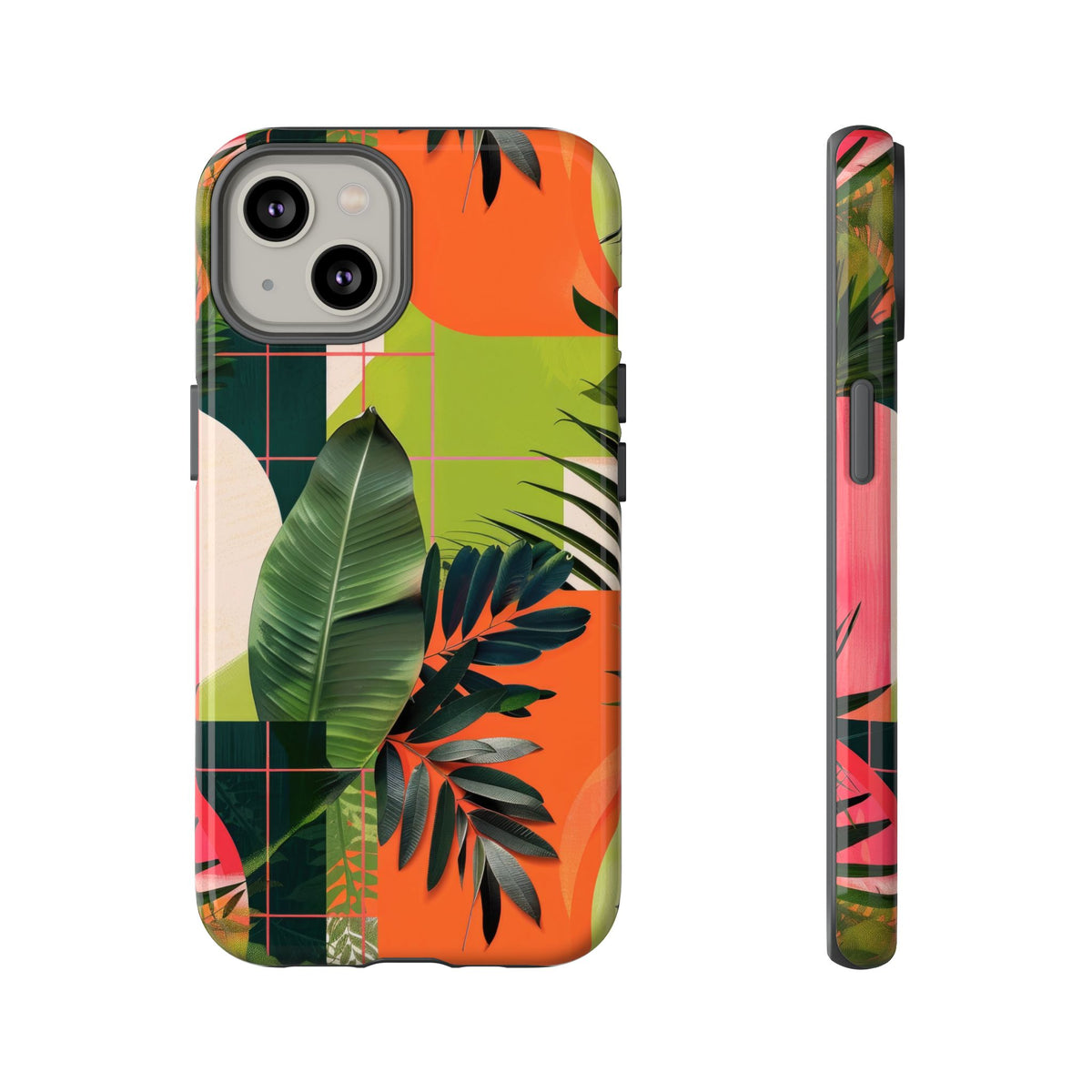 Jungle Collage Phone Case – Vibrant & Durable Nature-Inspired Protection