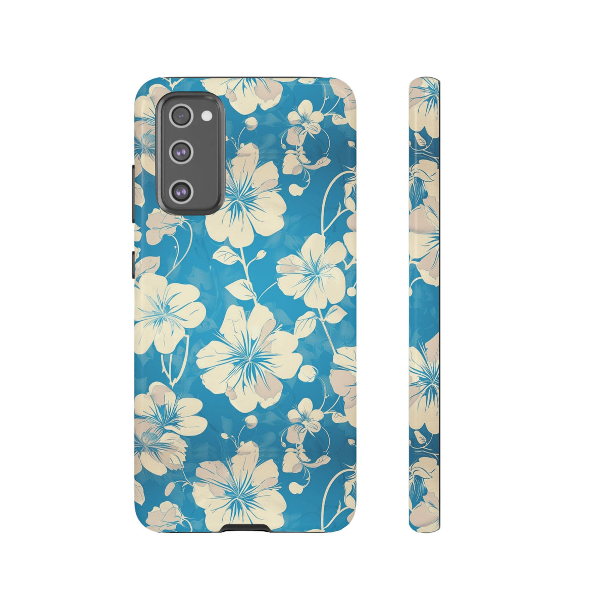 Blue Floral Seamless Pattern Phone Case