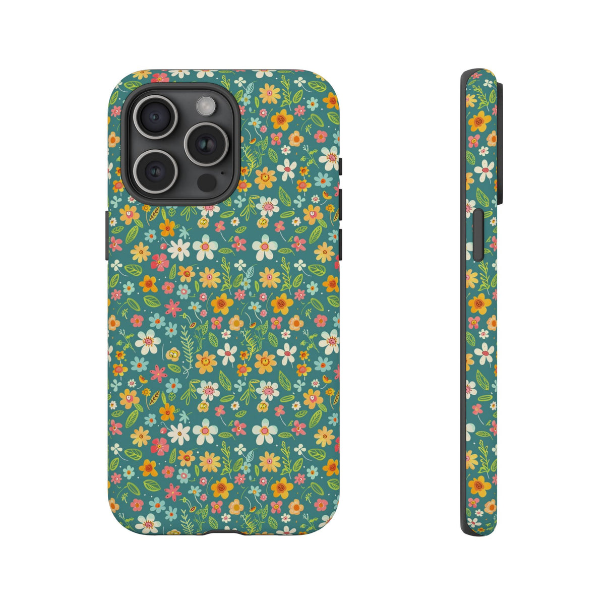 Spring Pattern Phone Case – Fresh & Vibrant Design for Your Phone 416