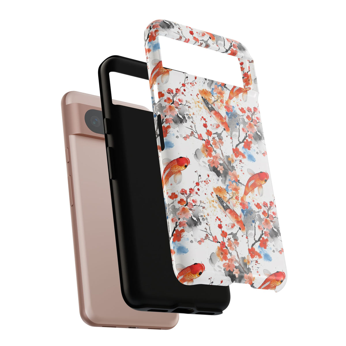 Japanese Pattern Phone Case – Elegant & Timeless Design for Your Phone 035