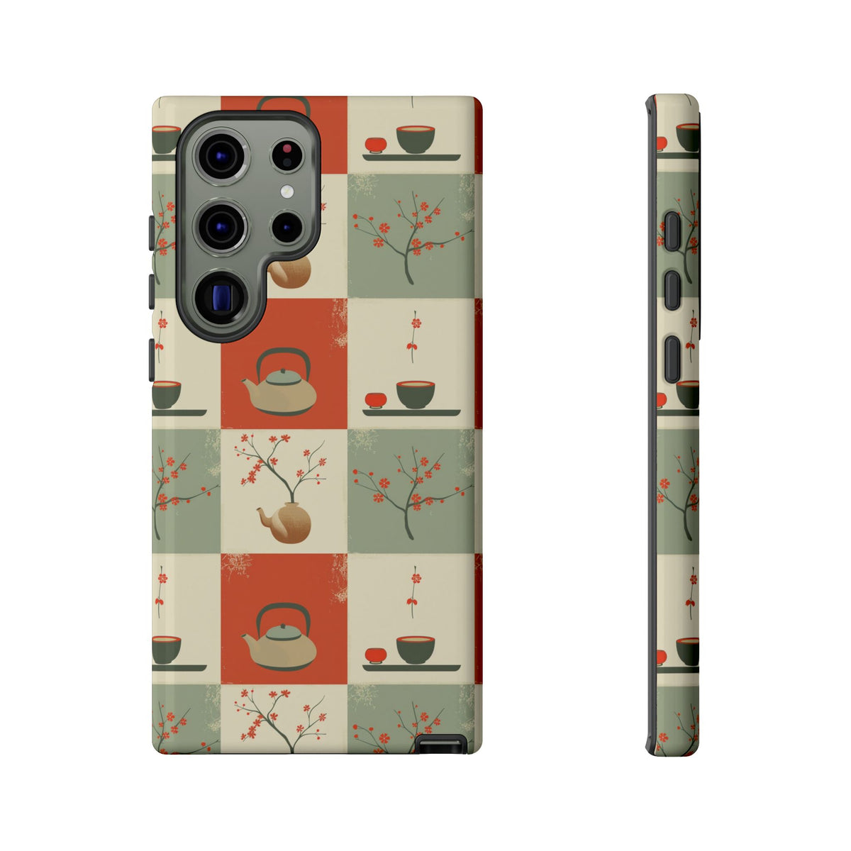 Japanese Pattern Phone Case – Elegant & Timeless Design for Your Phone 505