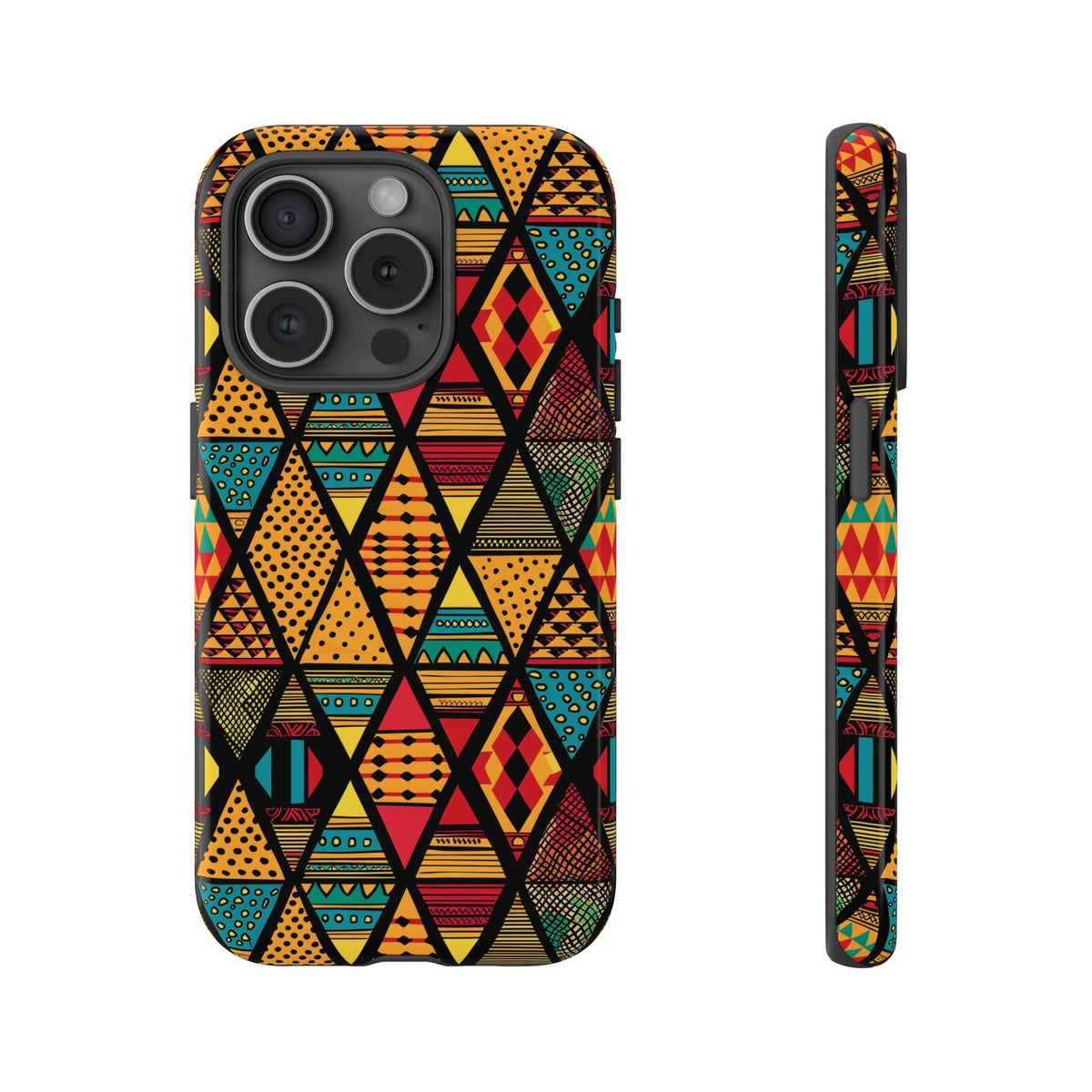 Stylish African Pattern Phone Case – Unique and Vibrant Protection 178