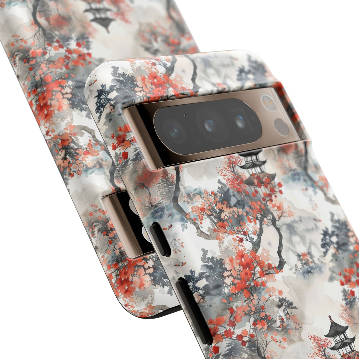 Japanese Pattern Phone Case – Elegant & Timeless Design for Your Phone 096