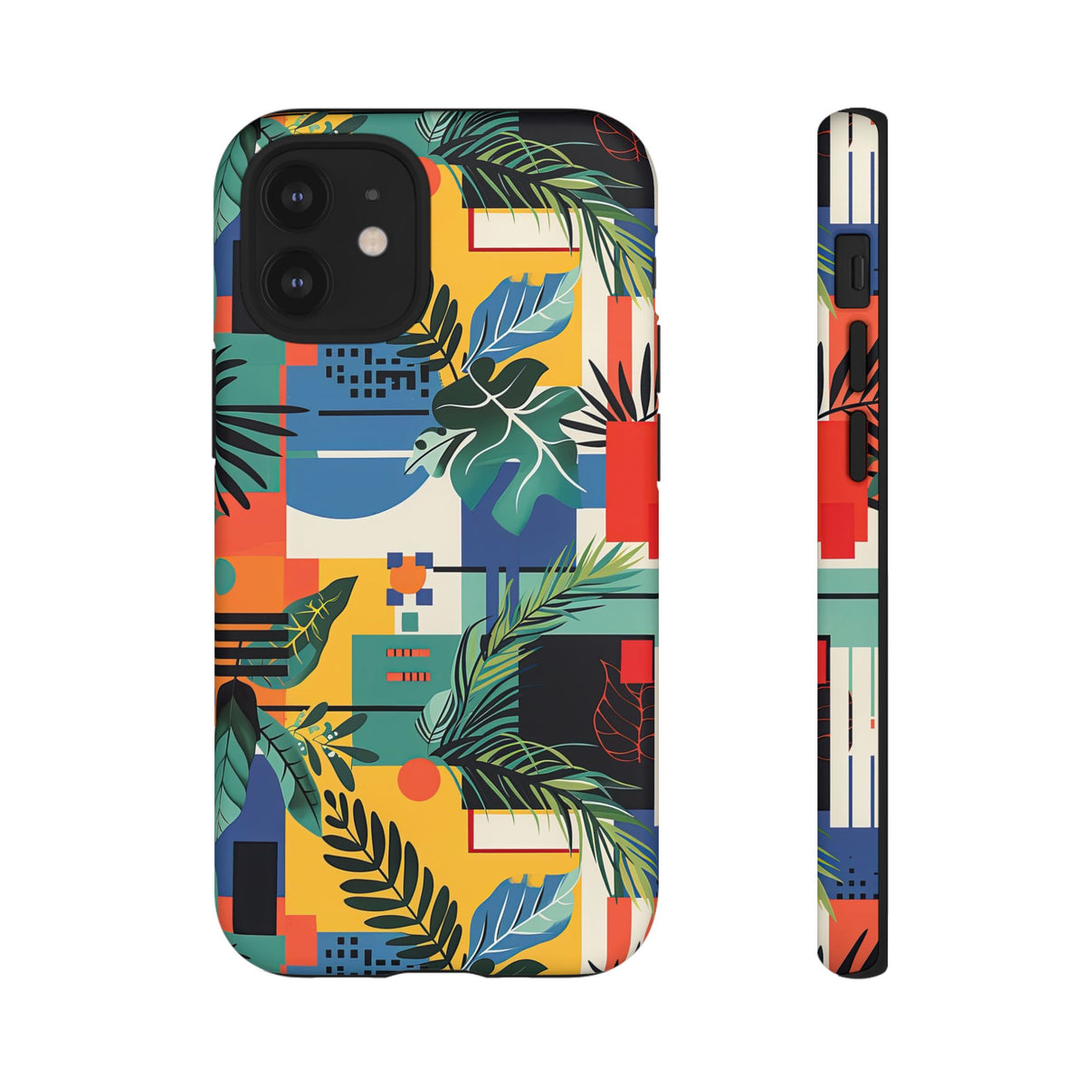 Jungle Collage Phone Case – Vibrant & Durable Nature-Inspired Protection