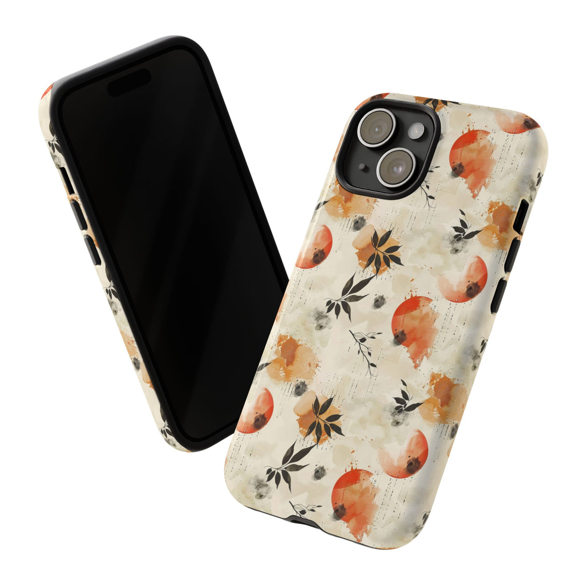 Japanese Pattern Phone Case – Elegant & Timeless Design for Your Phone 058