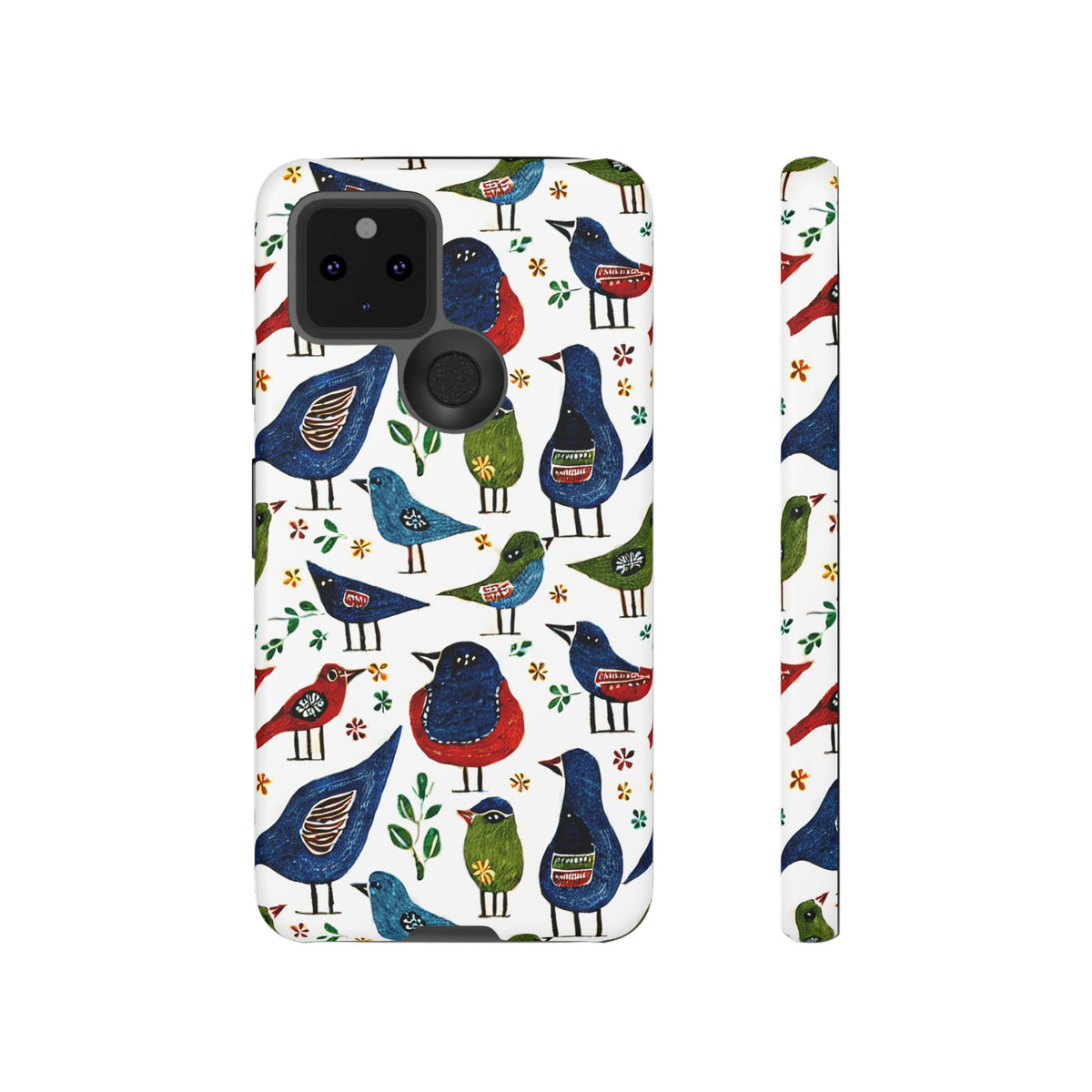 Birds Seamless Pattern Phone Case – Elegant and Timeless Avian Design 12