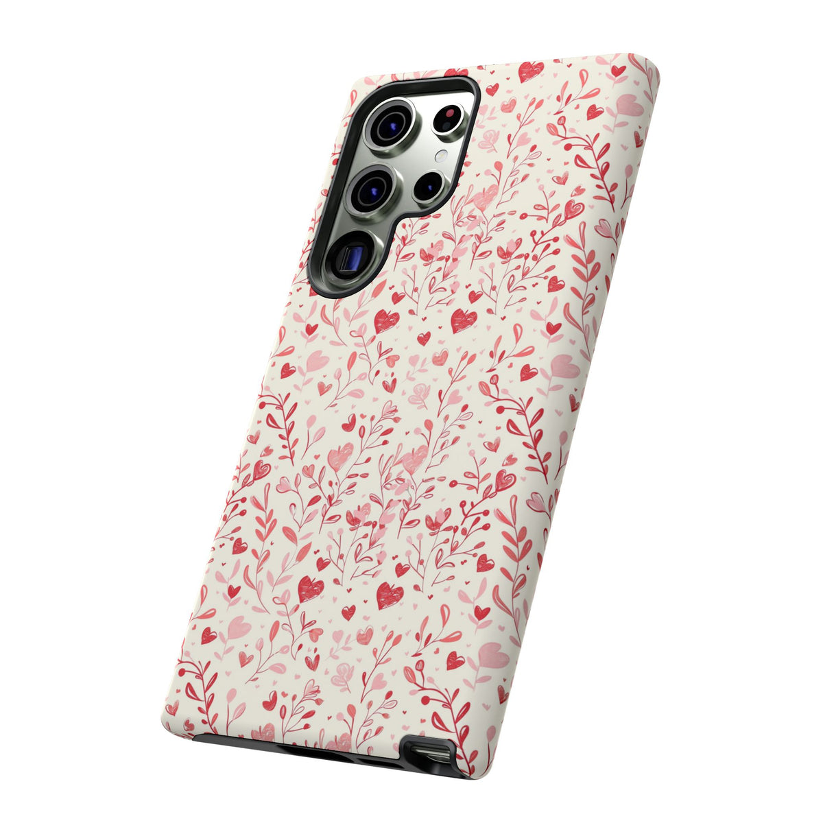 Heart Pattern Phone Case – Stylish & Loving Design for Your Device 823