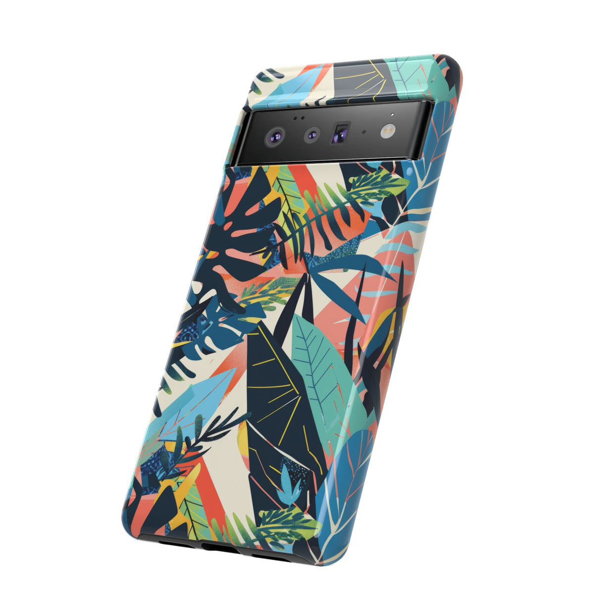 Jungle Collage Phone Case – Vibrant & Durable