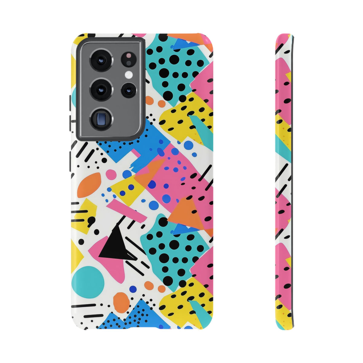 Bright Summer Memphis Design Phone Case – Vibrant and Playful Phone Cover