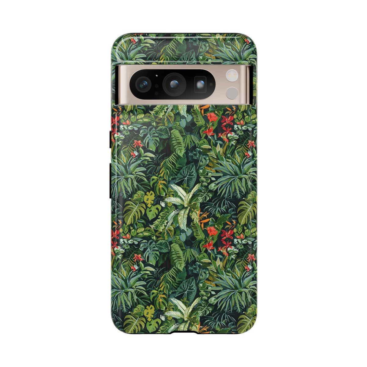 Jungle Pattern Phone Case – Exotic & Lush Design for Your Phone 323