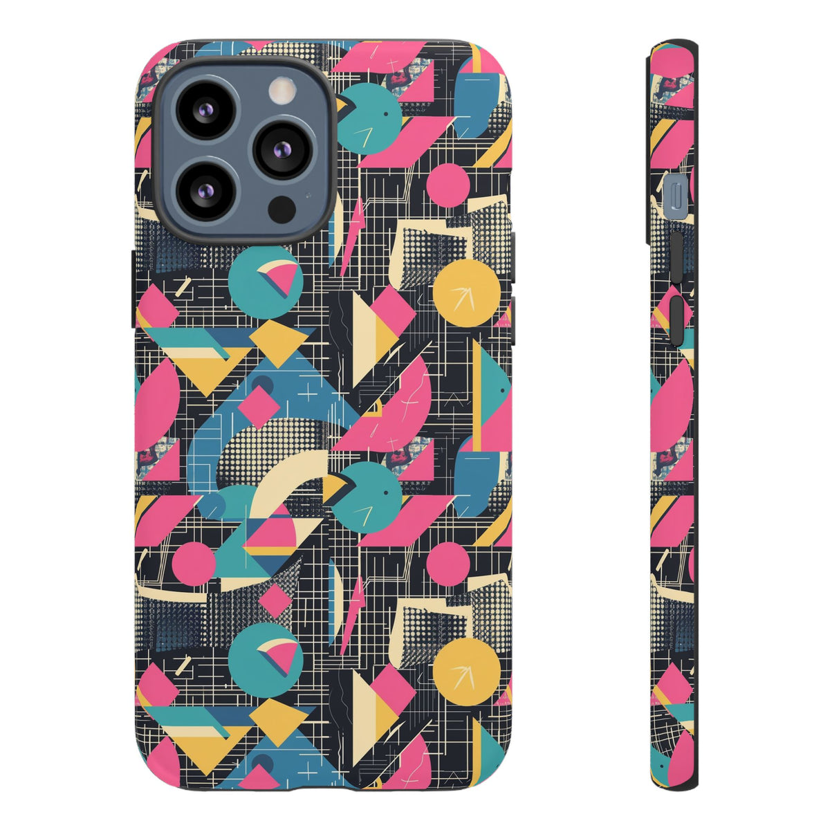 Retro 80s Seamless Phone Case – Vintage Style Meets Modern Protection 266