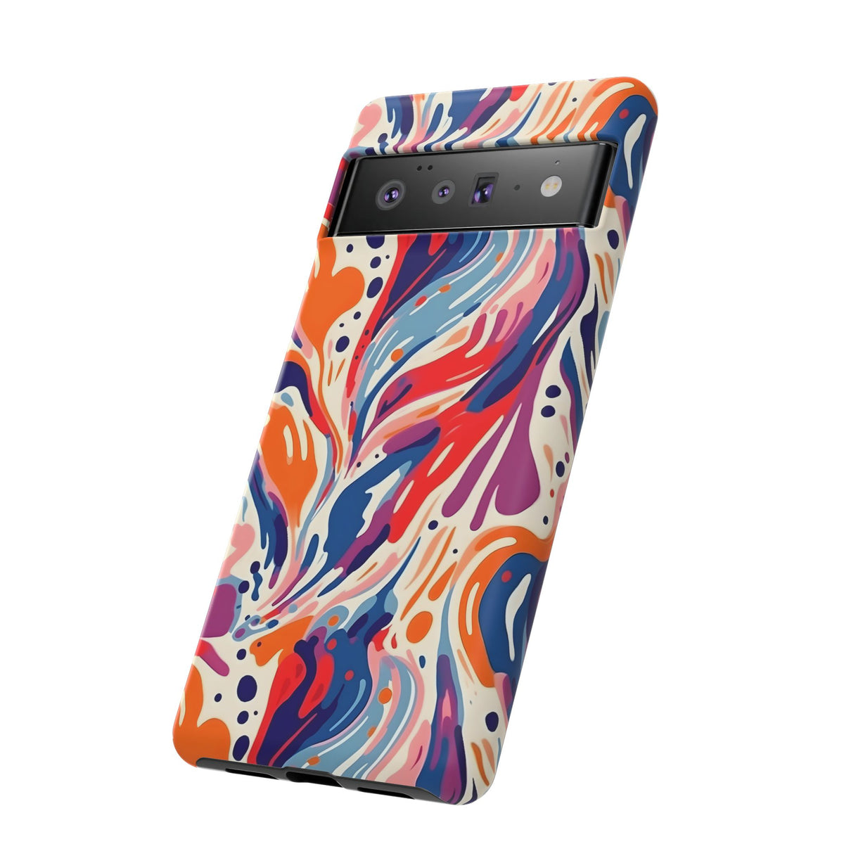 Abstract Painting Design Phone Case – Modern Art-Inspired Phone Cover 6