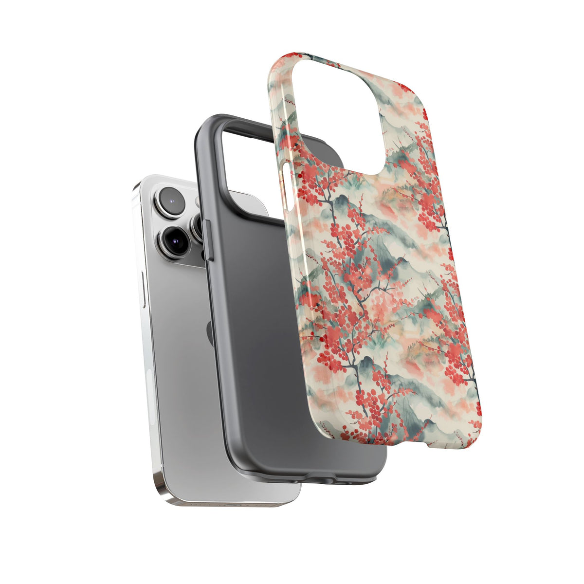 Japanese Pattern Phone Case – Elegant & Timeless Design for Your Phone 462