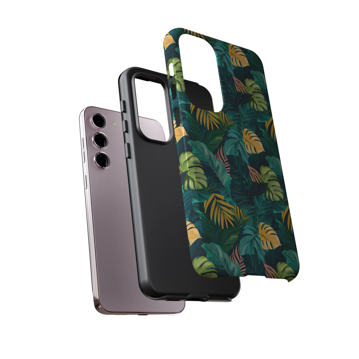 Jungle Pattern Phone Case – Exotic & Lush Design for Your Phone 337