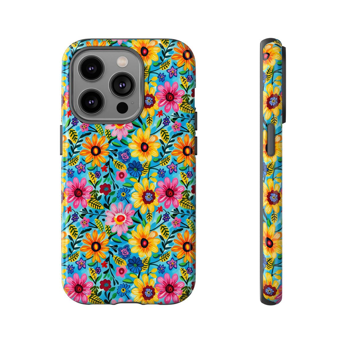 Frida Kahlo's Flower Phone Case – Artistic Elegance for Your Phone 9