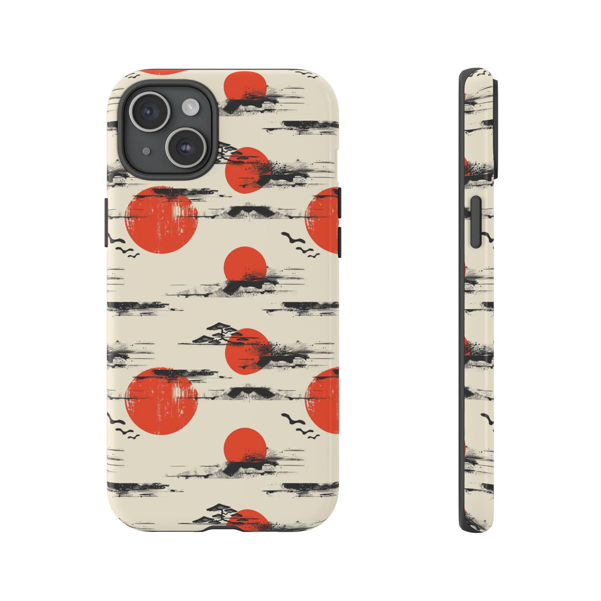 Japanese Pattern Phone Case – Elegant & Timeless Design for Your Phone 077