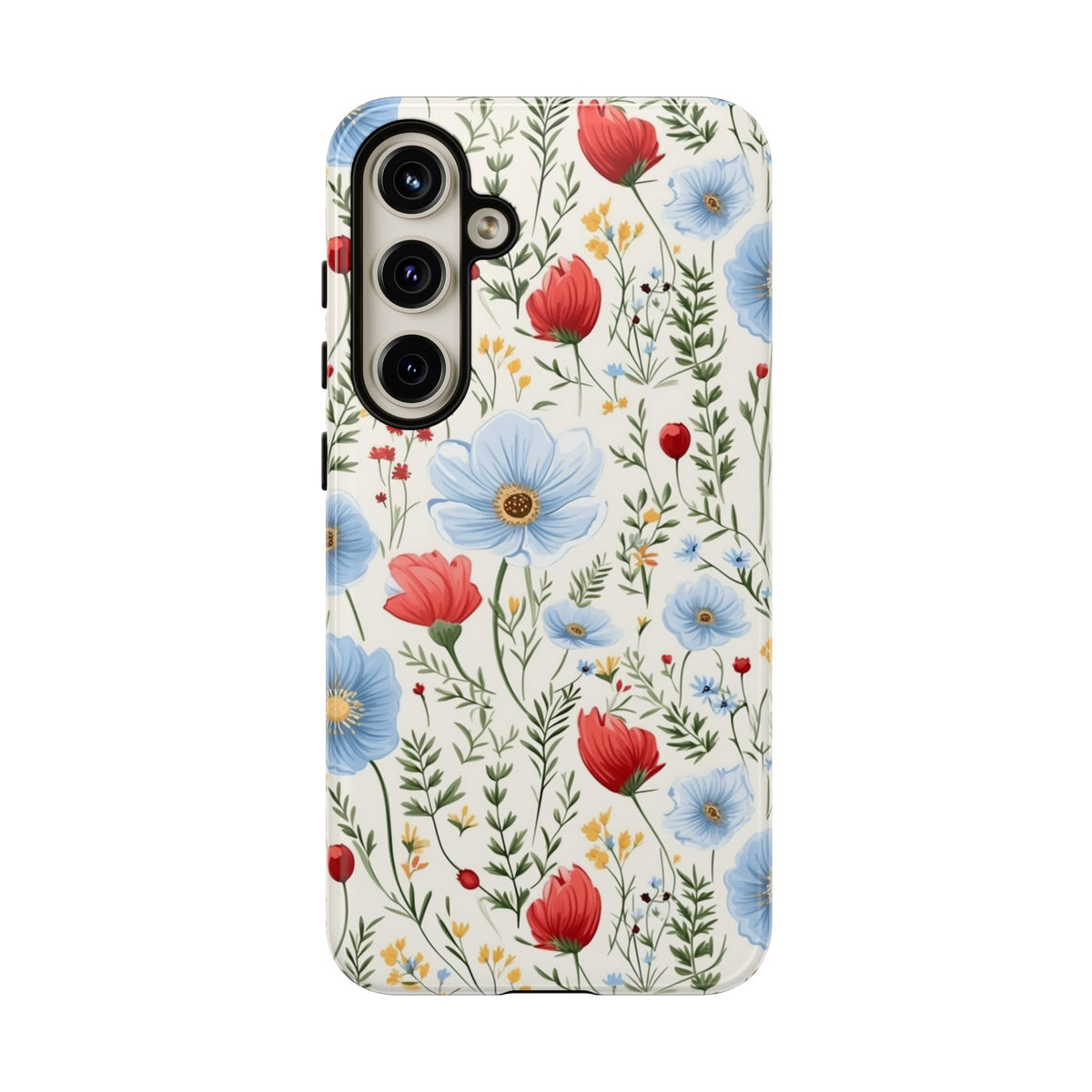 Wildflower Design Phone Case – Beautiful Nature-Inspired Floral Pattern