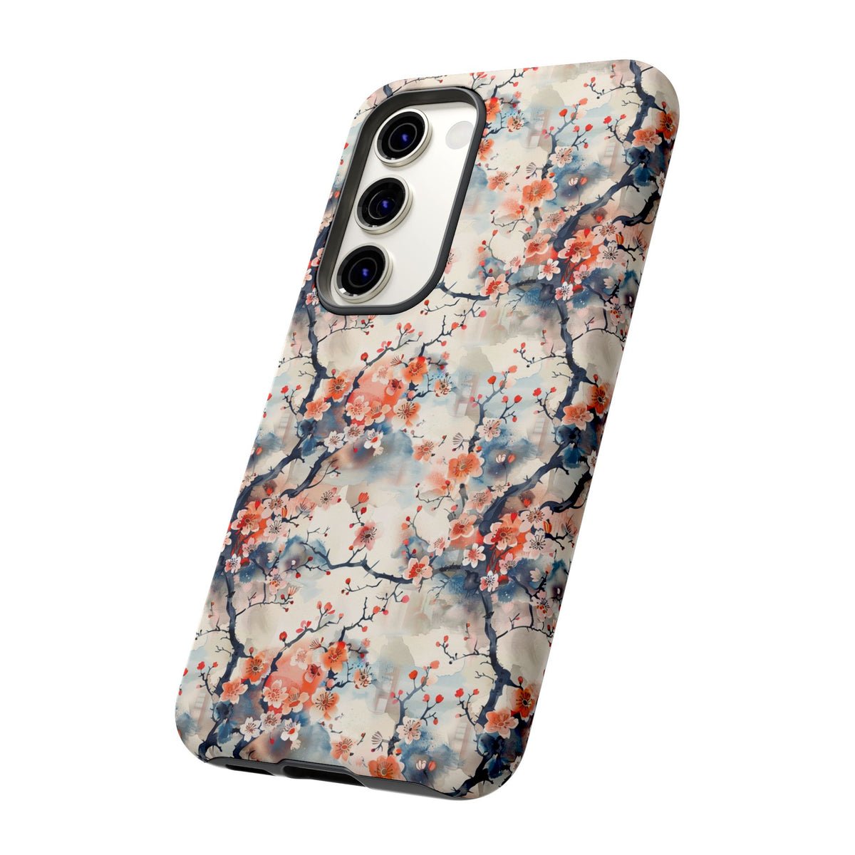 Japanese Pattern Phone Case – Elegant & Timeless Design for Your Phone 039