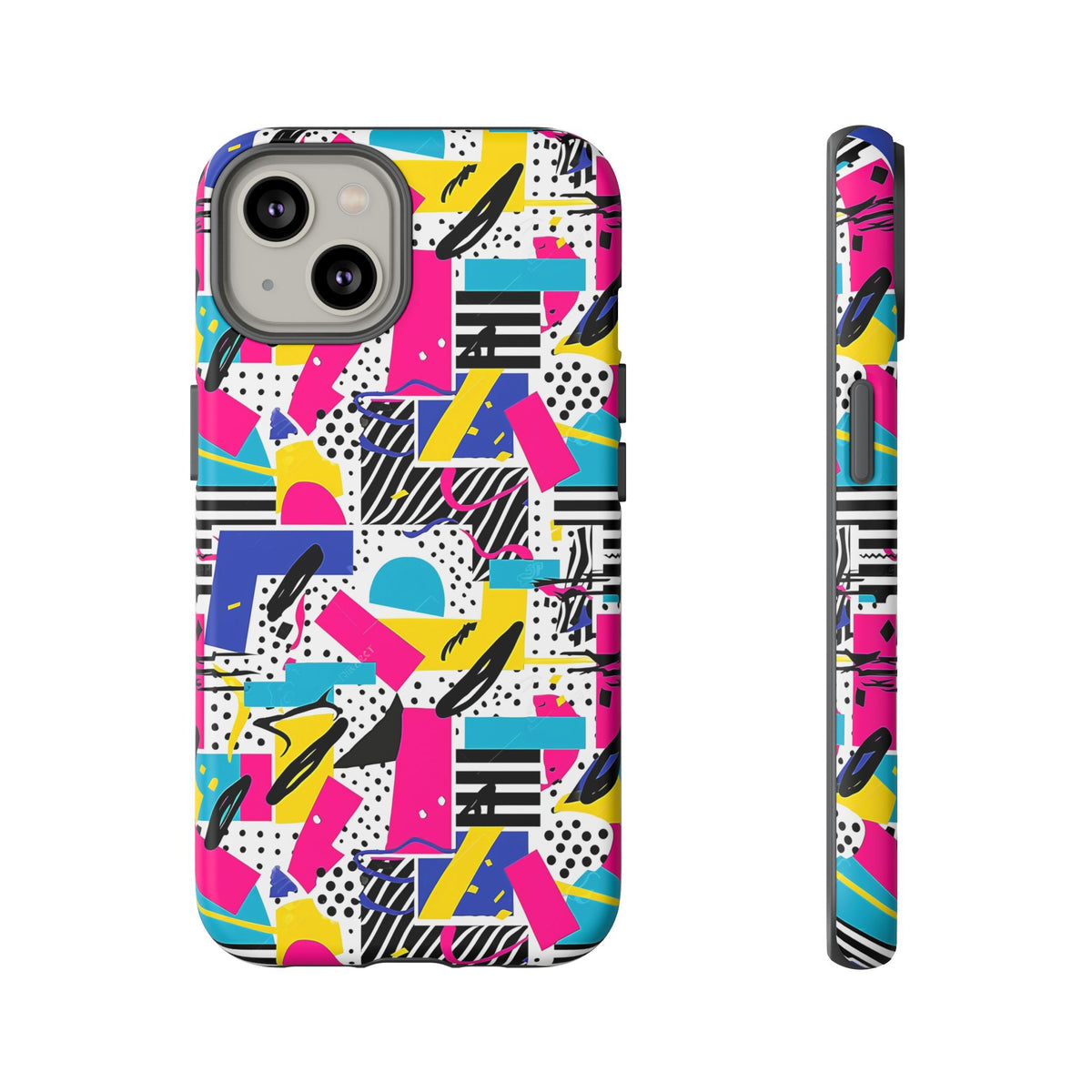 Retro 80s Seamless Phone Case – Vintage Style Meets Modern Protection 258