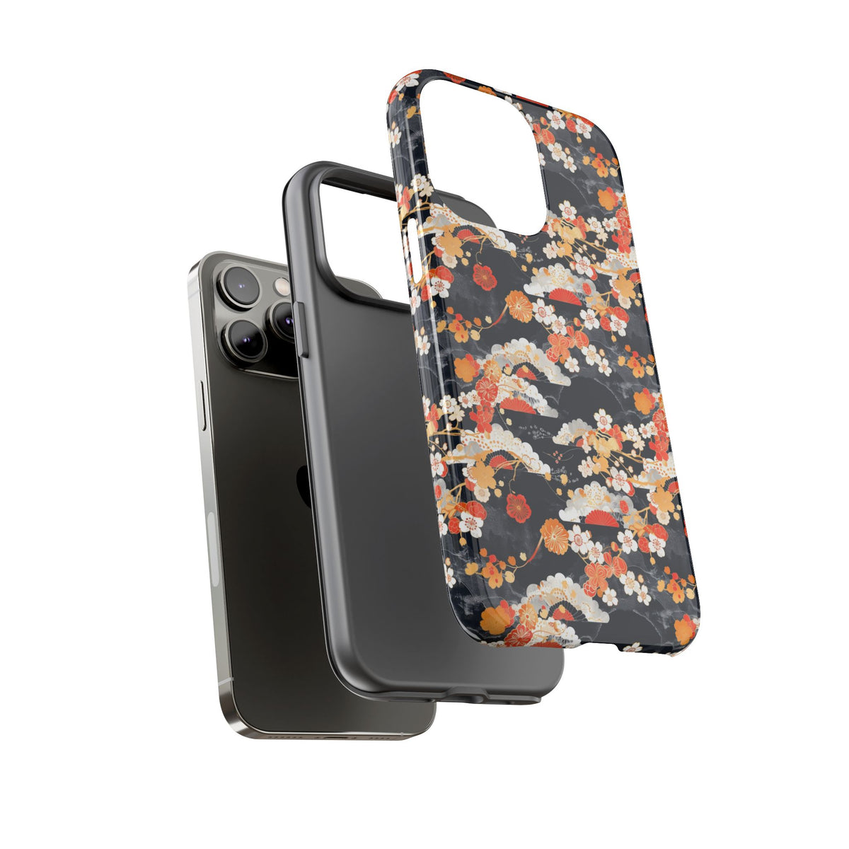 Japanese Pattern Phone Case – Elegant & Timeless Design for Your Phone 108