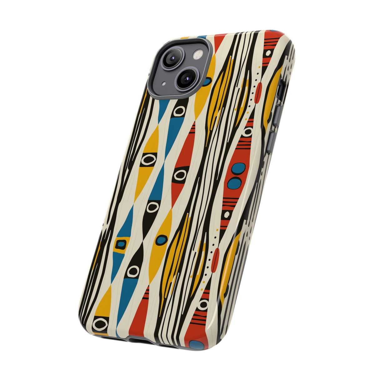 Stylish African Pattern Phone Case – Unique and Vibrant Protection 202