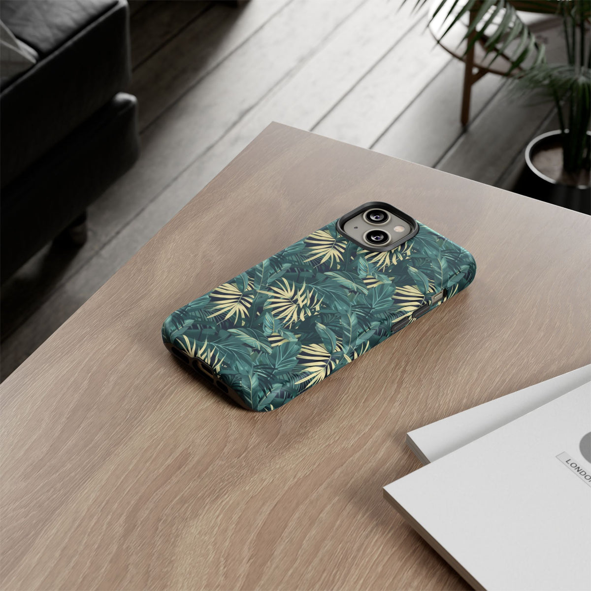 Jungle Pattern Phone Case – Exotic & Lush Design for Your Phone 345