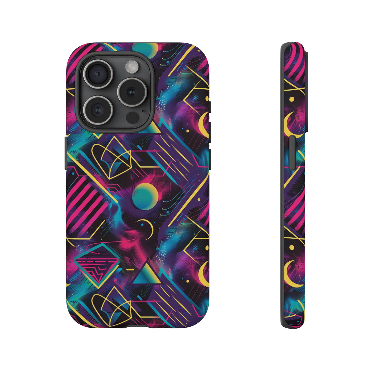 Retro 80s Seamless Phone Case – Vintage Style Meets Modern Protection 076