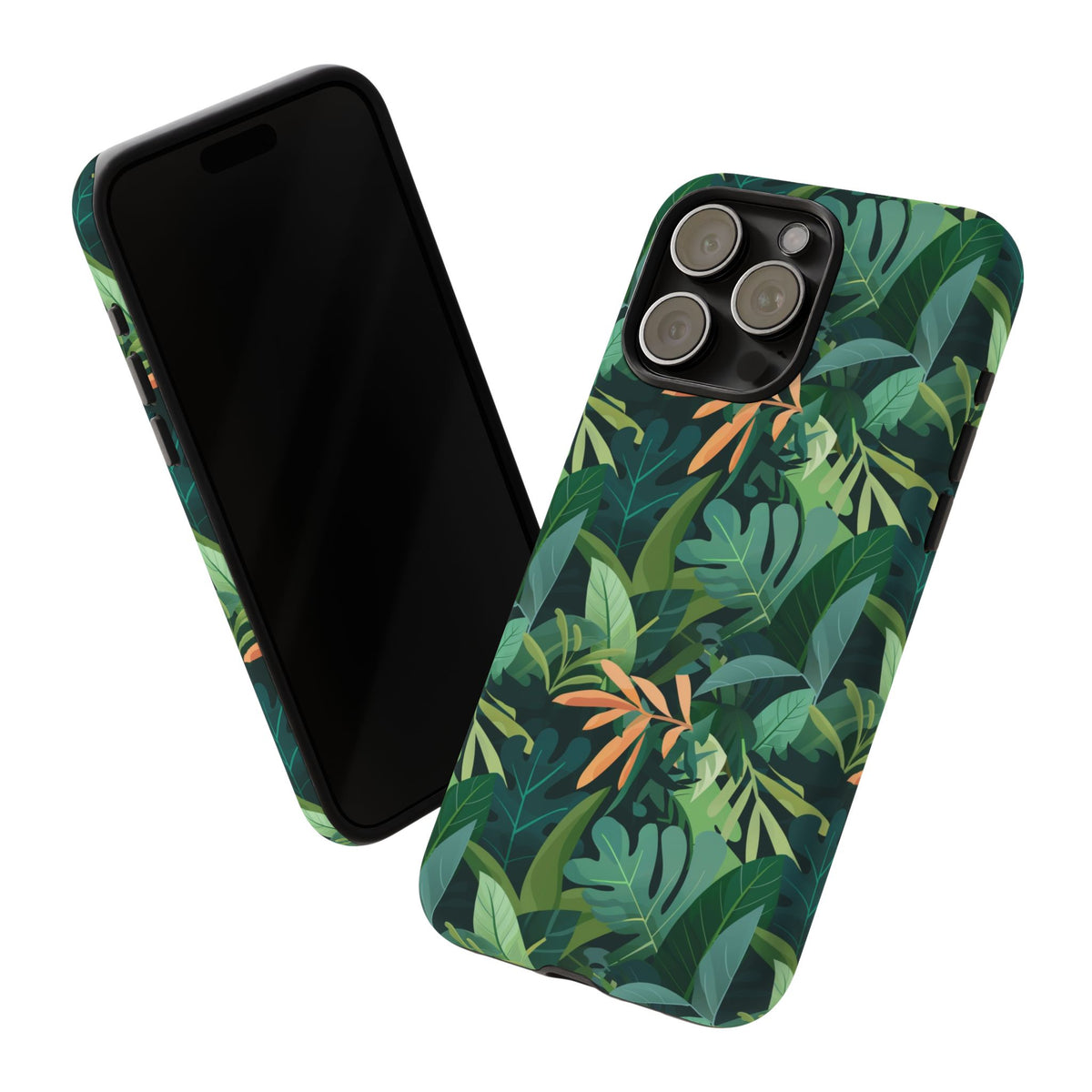 Jungle Pattern Phone Case – Exotic & Lush Design for Your Phone 341