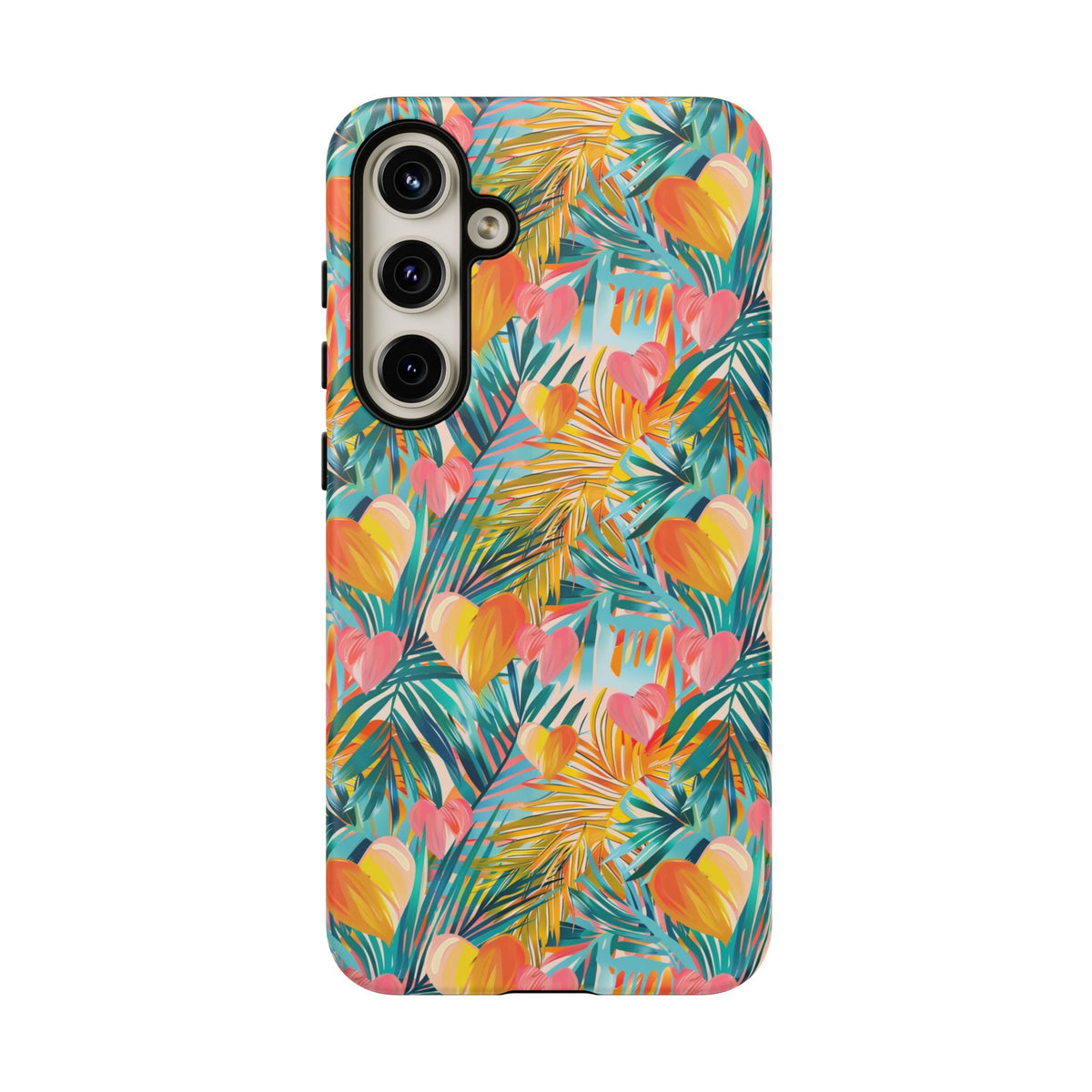 Heart Pattern Phone Case – Stylish & Loving Design for Your Device 824