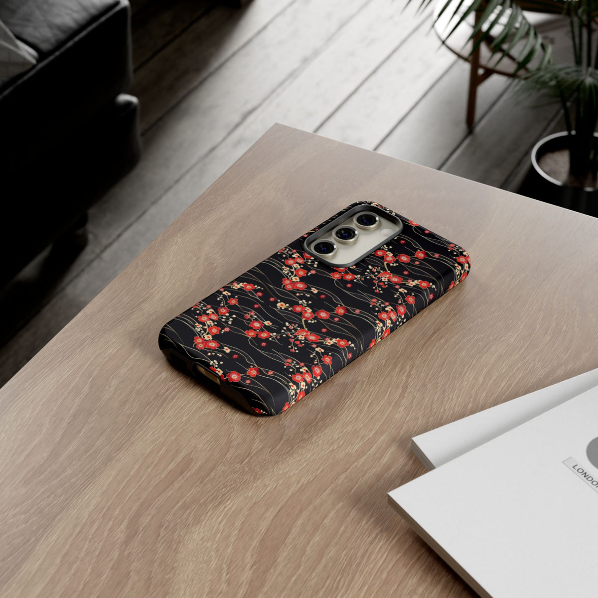 Japanese Pattern Phone Case – Elegant & Timeless Design for Your Phone 041