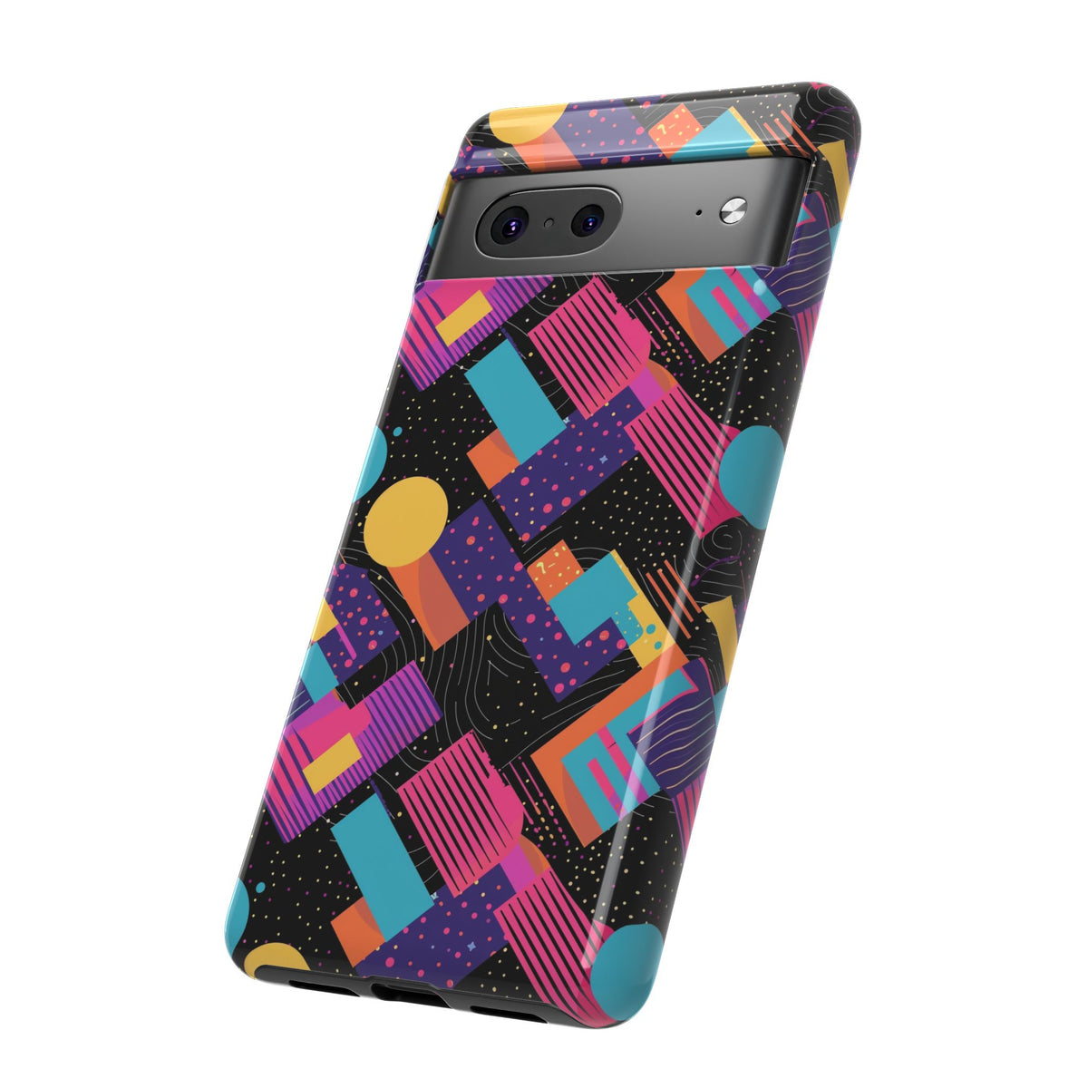 Retro 80s Seamless Phone Case – Vintage Style Meets Modern Protection 088