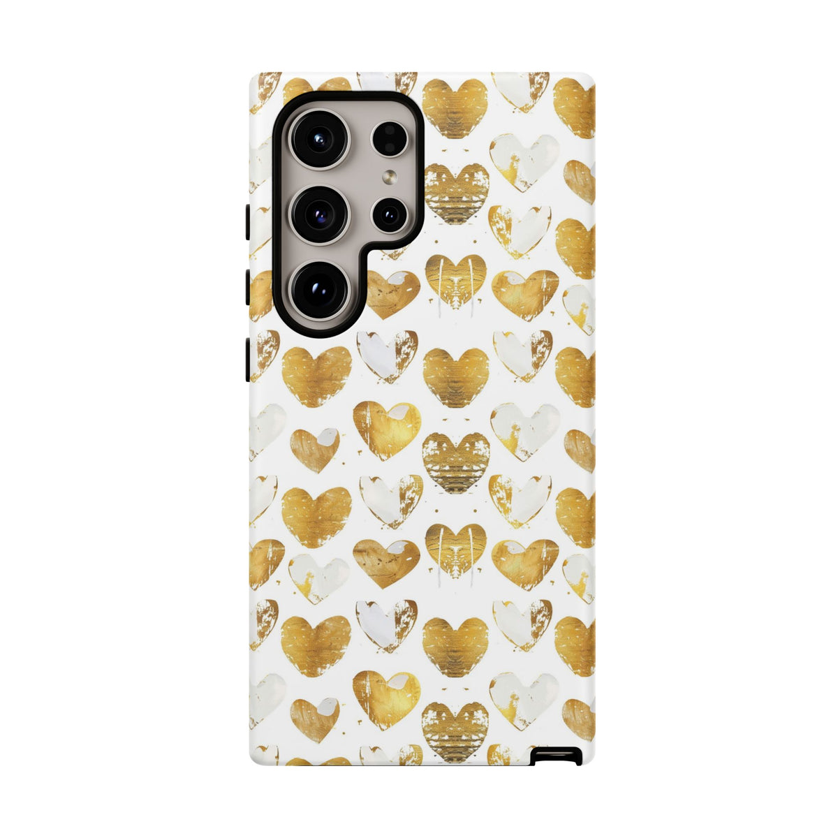 Heart Pattern Phone Case – Stylish & Loving Design for Your Device 369